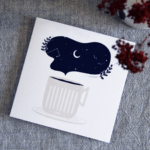 Carte de voeux "Tasse de thé" – Image 2