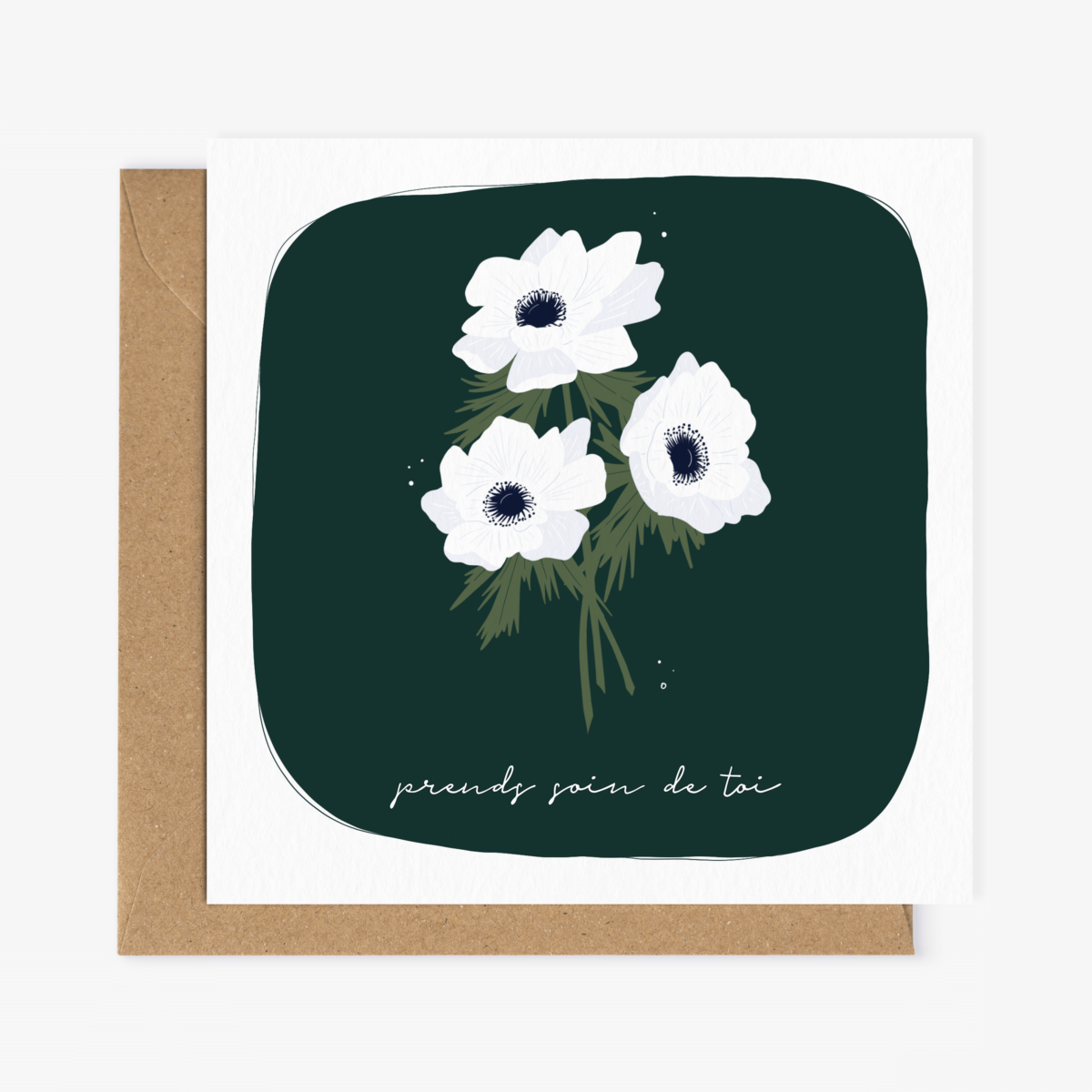 Carte de voeux "Prends soin de toi"